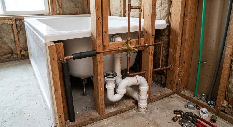 Soaking Tub Installation in South Portland, ME