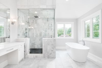 Freestanding Tub Installation in South Portland, ME