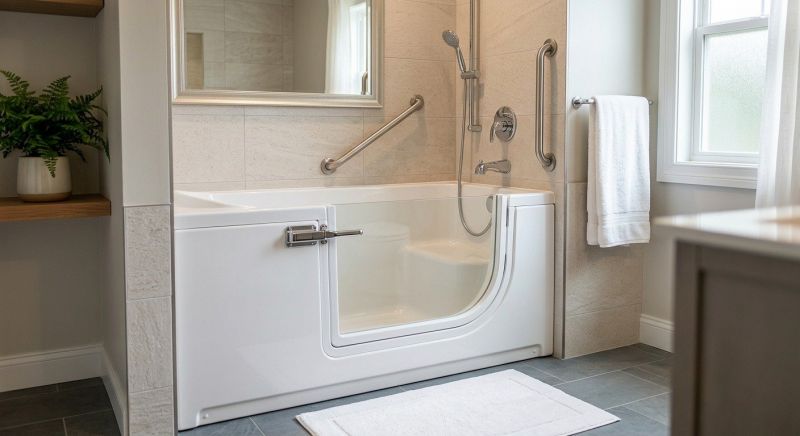Step In Tub Installation in Rockville, MD